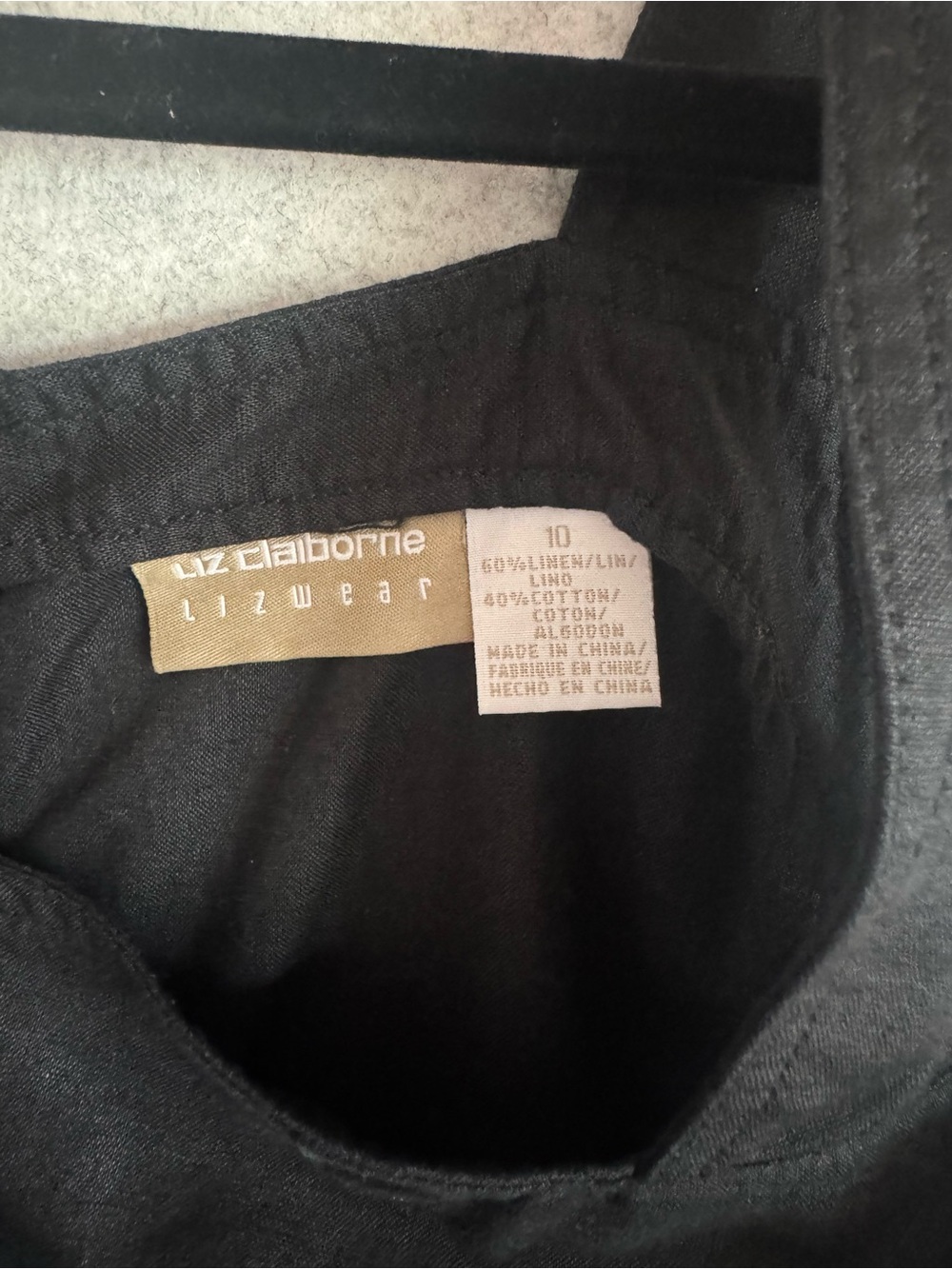 Liz Claiborne Black Square-Neck Maxi Dress - Picture 2 of 9